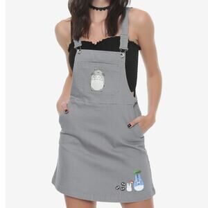Her Universe Studio Ghibli My Neighbor Totoro Grey Skirtall Dress XL Hot Topic